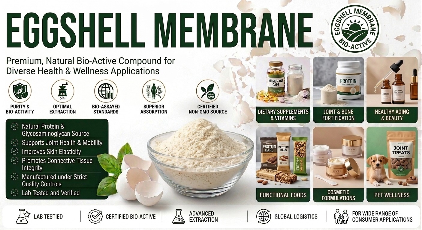 Premium Eggshell Membrane Powder
